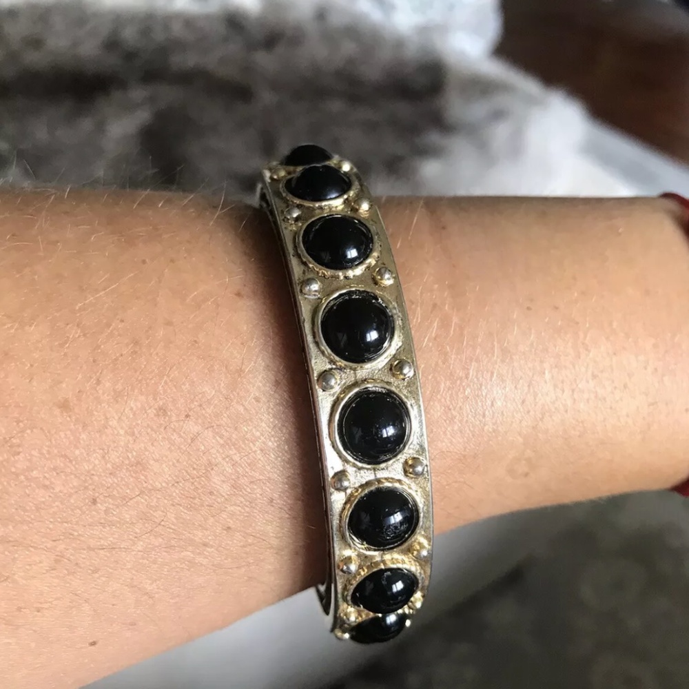 House of Harlow 1960 Cabochan Bangle